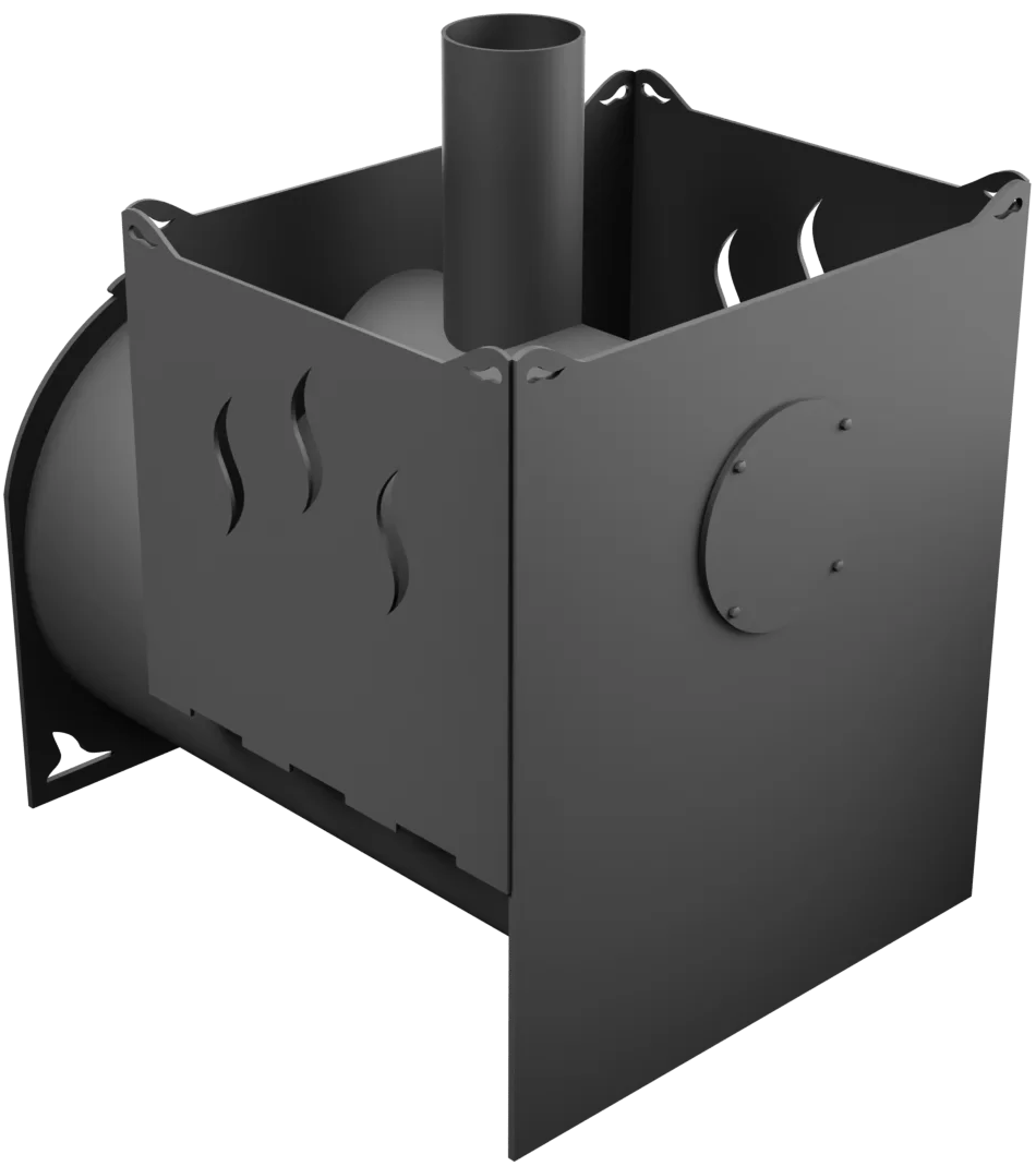 Печь Горыныч Мини, двойная каменка фото в Уфе