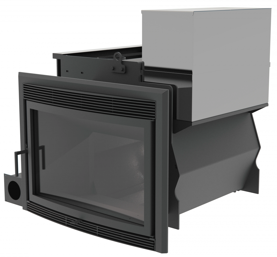 Банный камин 800, сталь фото в Уфе