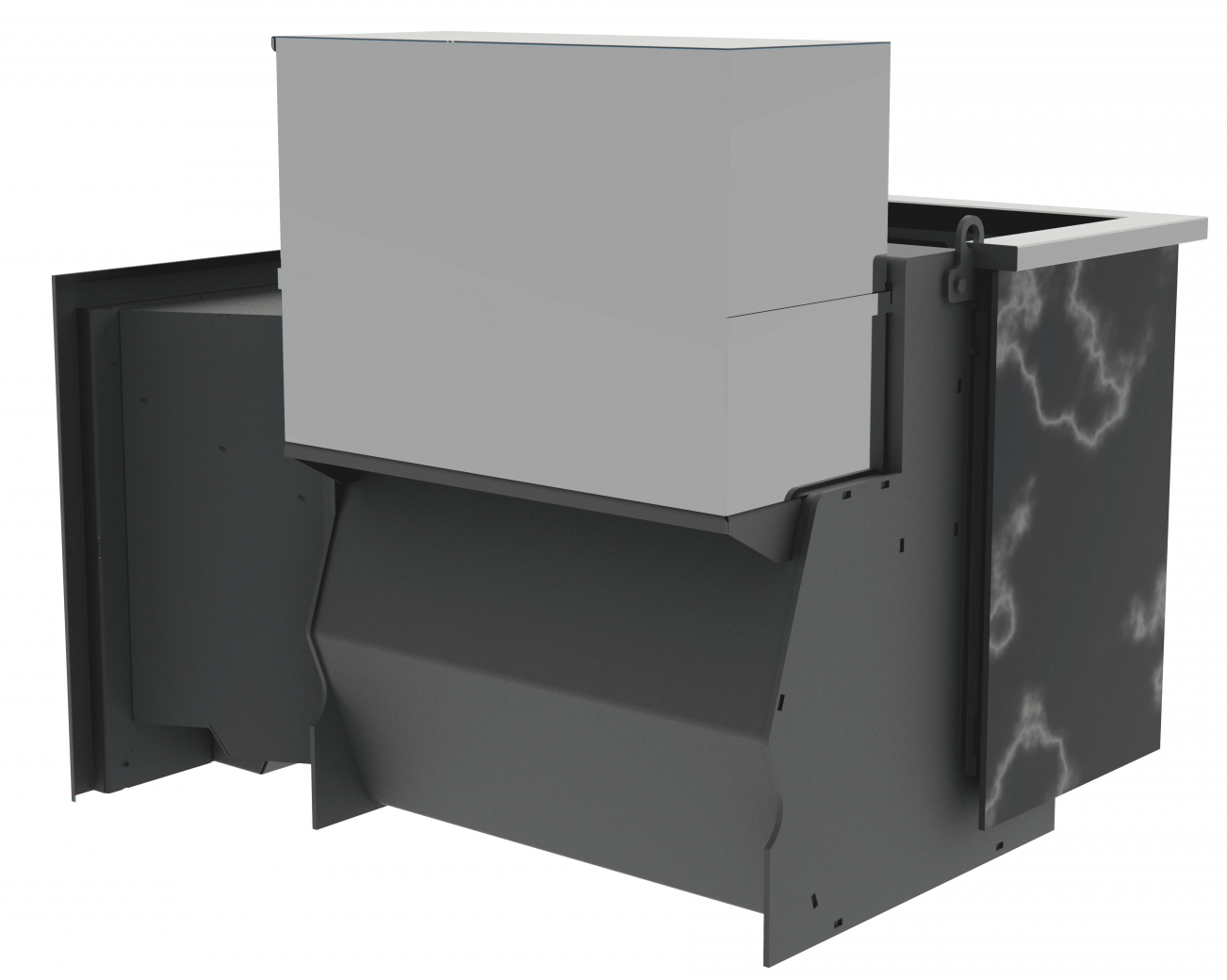 Банный камин 800, AISI 430 фото в Уфе