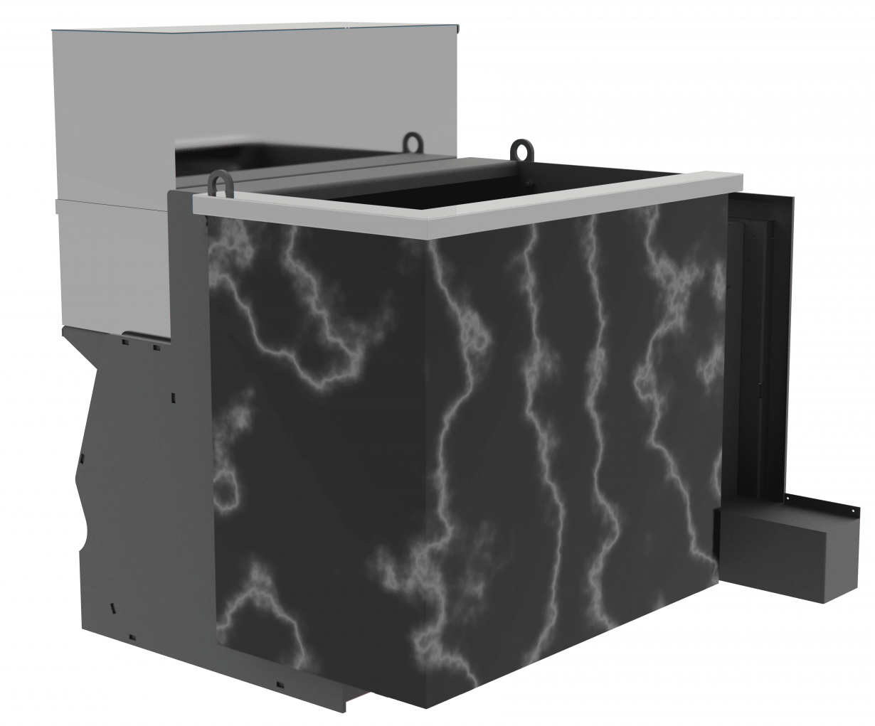 Банный камин 800, AISI 430 фото в Уфе