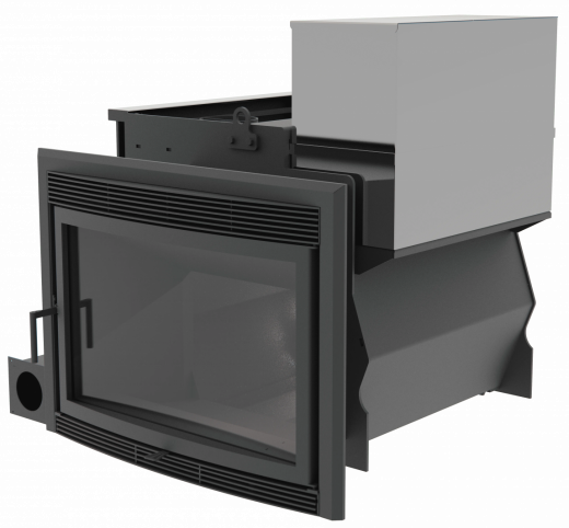 Банный камин 800, сталь фото в Уфе